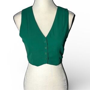HYFVE Emerald Crop Vest (Size S)
